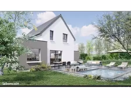 maison neuve de 112m² sur un terrain de 4.6 ares