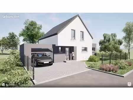 maison neuve de 110m² sur un terrain de 4.7 ares