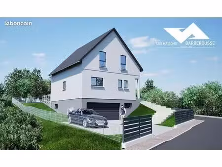 projet de construction d'une maison 100 m² habitables avec terrain à soultz-les-bains (67)