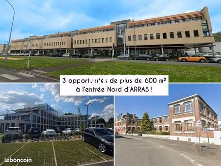 bureaux 600 m² arras