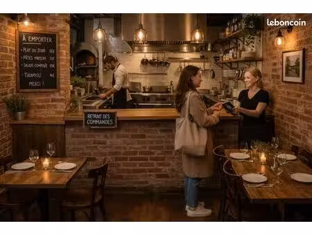 fond de commerce snack restaurant