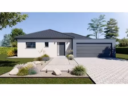 projet de construction d'une maison 116 m² avec terrain à hegenheim (68)