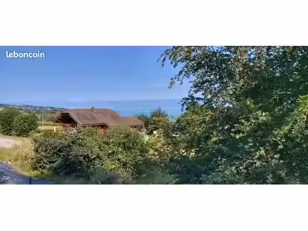 mobilhome vue lac léman