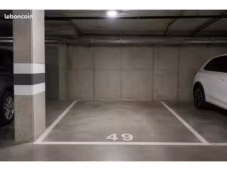 place de parking privative en sous-sol – résidence neuve – saint-julien-en-genevois