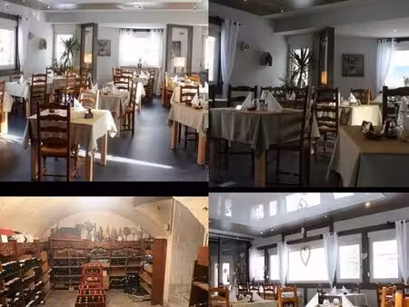 murs commerciaux  restaurant et appartement de fonction et terrain constructible