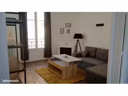 t2 meublé avec locataire en place — gare nord