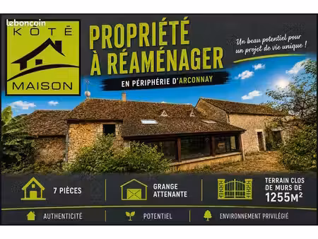 propriété 6 pièces 140 m²