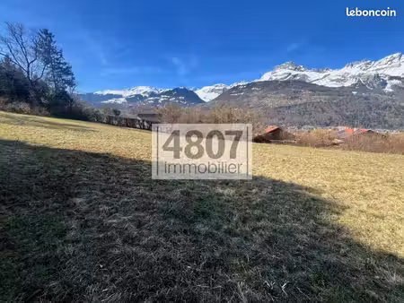 terrain 916 m² sallanches