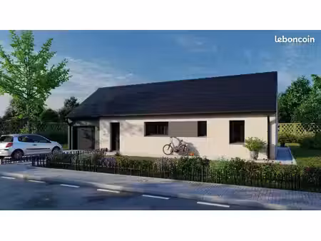 projet de construction d'une maison 78.09 m² avec terrain à courceboeufs (72)