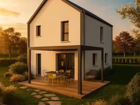 projet de construction d'une maison 80 m² avec terrain à parce-sur-sarthe (72)