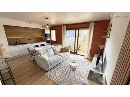t4 rénové 2023 – 3 chambres  balcon  cave  parking – alby-sur-chéran
