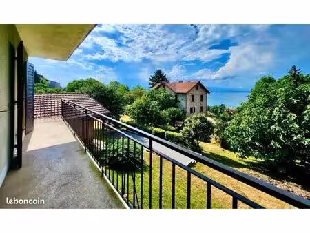 t4 traversant proche golf evian magnifique vue leman