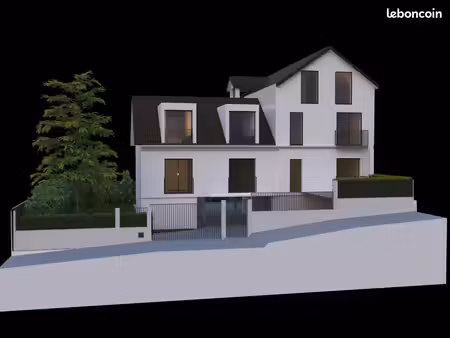 terrain + pc purgé - immeuble 5 logements - champs-sur-marne