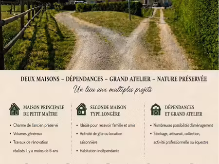 propriété 2 maisons