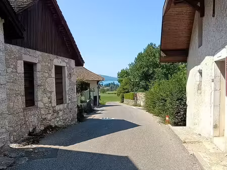 rare : duingt / 500m du lac d’annecy dans maison de caractere xix ème appartement 80 5 m2 