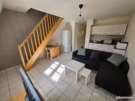 appartement t3 duplex meublé de 45m² au mans