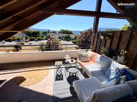 vente en direct appartement de standing – 98 m² loi carrez (114 m² au sol) avec places de 