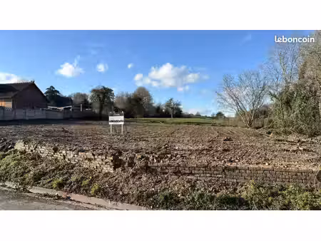 terrain 1 000 m² rte de drucat abbeville
