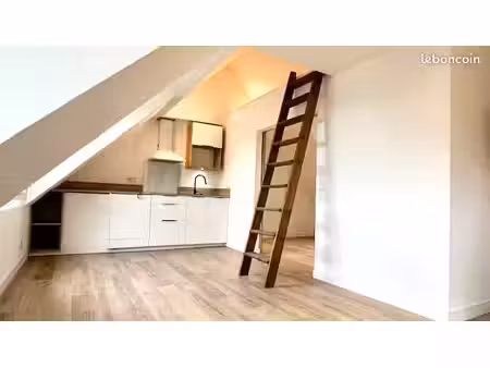 appartement t2 de charme avec vue mer sur les hauteurs du tréport (76)