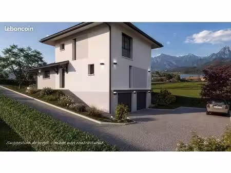 projet de construction d'une maison de 4 chambres de 130 m² avec terrain à allinges (74)