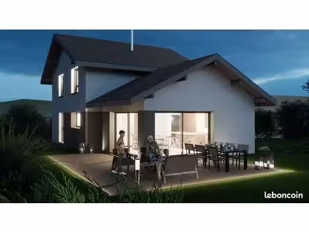projet de construction d'une maison 137 m² avec terrain à larringes (74)