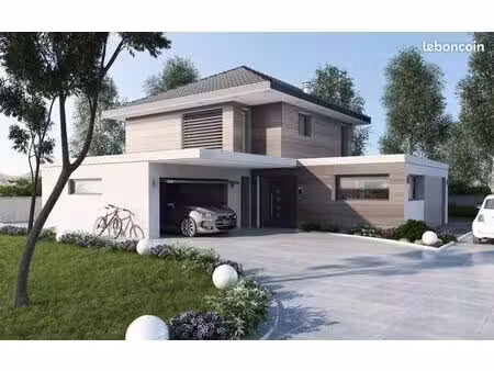 projet de construction d'une maison 125 m² - 5 pièces avec terrain à marin (74)