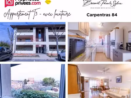investisseurs- appt t3 67.32 m2 avec terrasse 14 m2  garage  parking. loué