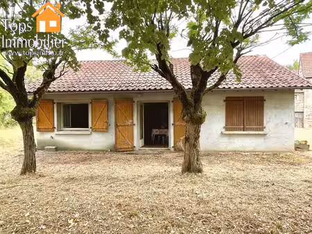 maison t3 avec garage attenant  hangar et terrain de 4617m2 à la campagne