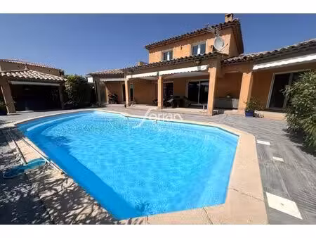 a trans-en-provence  maison 3 chambres- piscine-garage sur ter