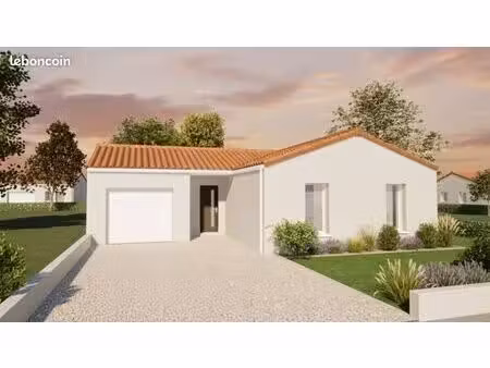 projet de construction d'une maison 70 m² avec terrain à mauleon (79)