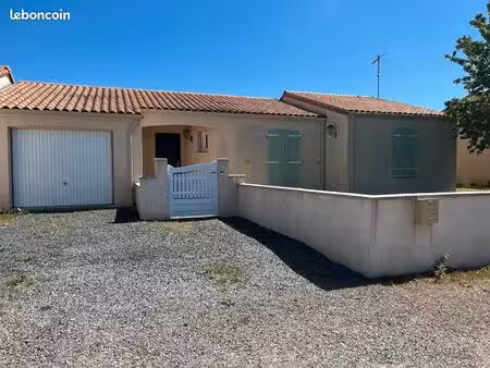 maison plein pied à mougon