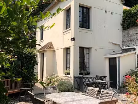 dieppe centre : rare maison meublée 3 chambres avec jardin