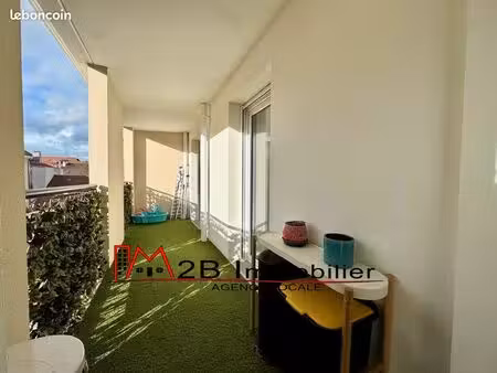 appartement 3 pièces 63 m²