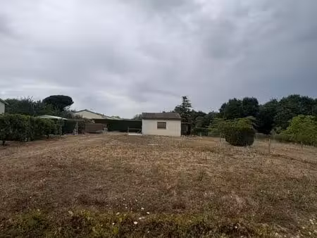 terrain 1 018 m² montmorillon
