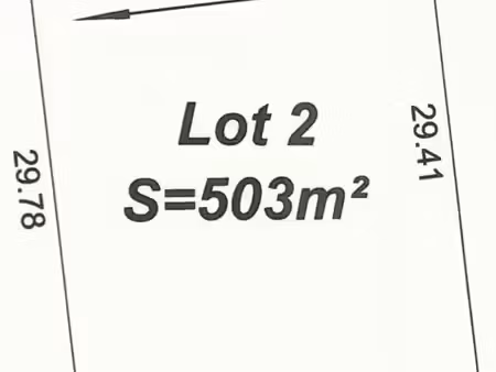 terrain 503 m² les magnils reigniers