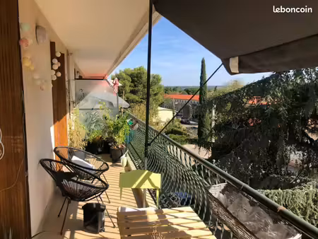 appartement 3 pièces lumineux 70 m2 avec terrasse et climatisation