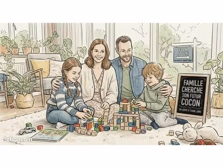 cherche maison/appart en vente à terme libre