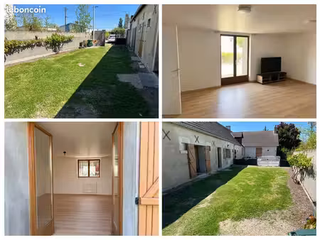 location maison t2 de plain-pied – 56 m² – saint-doulchard – chauffage  eau et électricité