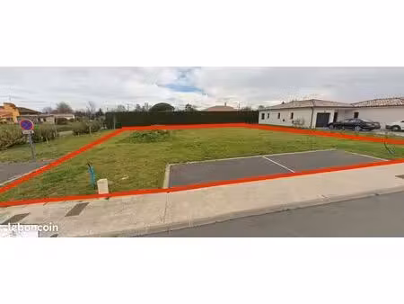 terrain 641m2 verdun sur garonne