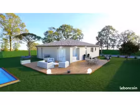 projet de construction d'une maison 75 m² avec terrain à courthezon (84)