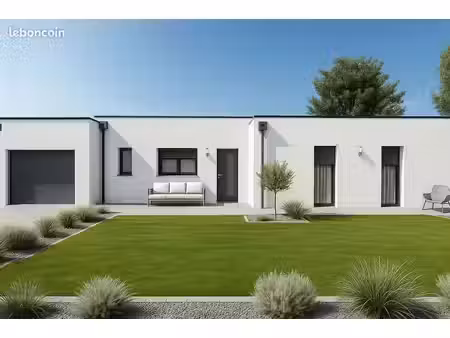 maison de 83.85 m² sur un terrain de 1240 m² à le vigeant en vienne (86)