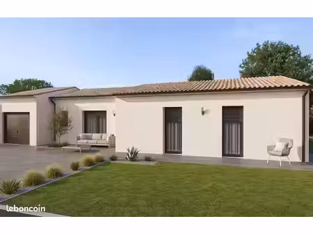 maison de 83.85 m² sur un terrain de 700 m² à terce en vienne (86)