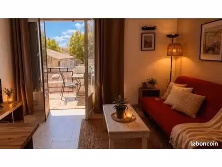 grand t1 meublé + balcon centre-ville d’aix