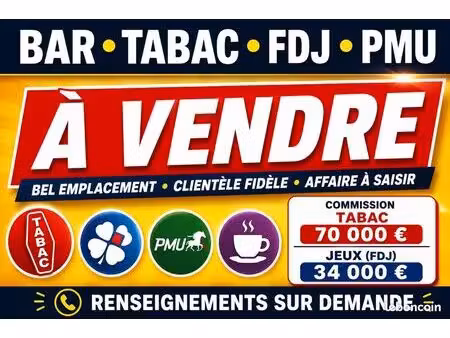 bar tabac fdj pmu