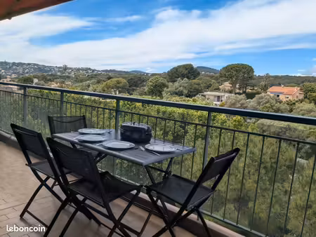spacieux t2 meublé et climatisé à antibes