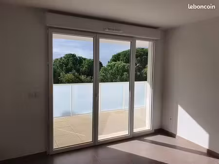 appartement t2 41m² + terrasse 9m²