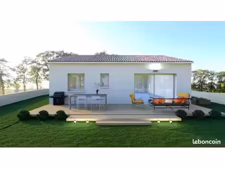 projet de construction d'une maison 62 m² avec terrain à robion (84)