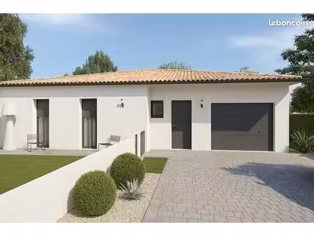 maison de 92.17 m² sur un terrain de 1800 m² à saint-sauvant en vienne (86)