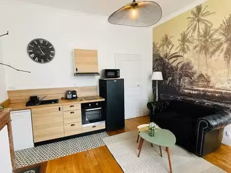 bel appartement  jardin et garage