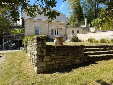 maison de caractère en pierre avec parc arboré – berny-rivière